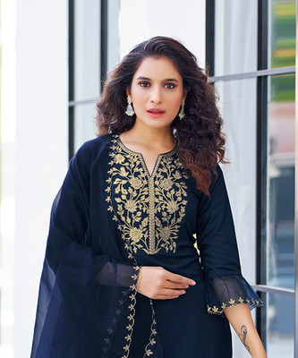 Divastri Women Kurta Pant Dupatta Set