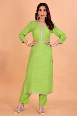 Ramjanki Fab Women Kurta Pant Set