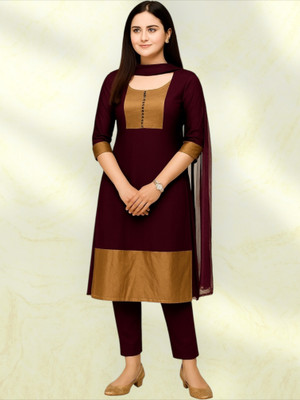 SHREEJI ENTERPRISE21 Women Kurta Pant Dupatta Set