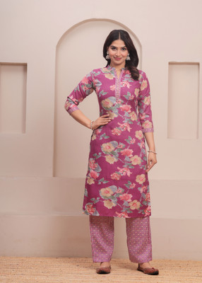 DCEE PLUS Women Kurti Pant Set