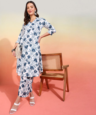 mokshi Women Kurta Palazzo Set