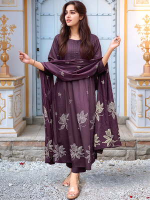 Aaghnya Fashion Women Kurta Pant Dupatta Set