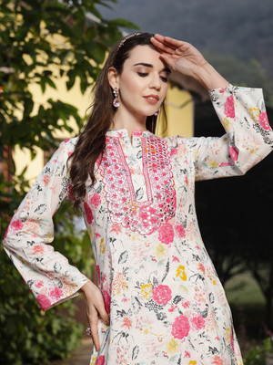Stylum Women Kurta Palazzo Set