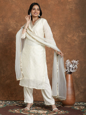 SHREESHA ENTERPRISE Women Kurta Pant Dupatta Set