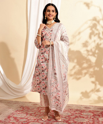 v tradition Women Kurta Pant Dupatta Set