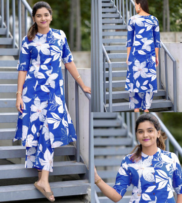 HOLY STAR WORLD Women Kurti Palazzo Set