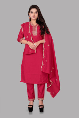 Kangopi fashion Women Kurti Pant Dupatta Set