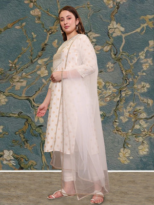 Fabian Fashion Women Kurta Pant Dupatta Set