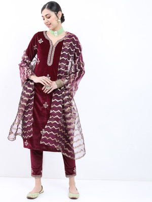KETCH Women Kurta Pant Dupatta Set