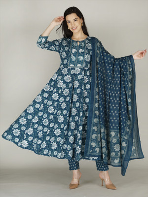 Dhan G Women Kurta Pant Dupatta Set