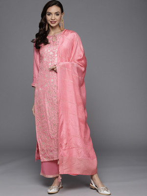 LIBAS Women Kurta Palazzo Set