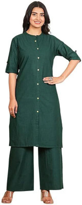 canvir Women Kurta Palazzo Set