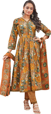 THUMMAR HOUSE Women Kurti Pant Dupatta Set