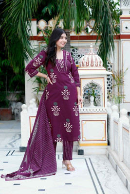 PMD Fashion Women Kurti Pant Dupatta Set