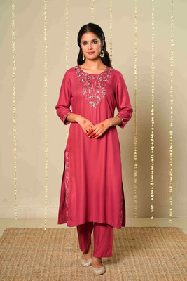 Meesan Women Kurta Pant Set