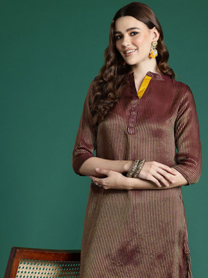 Sangria Women Kurta Pant Set