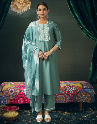 Divastri Women Kurta Pant Dupatta Set