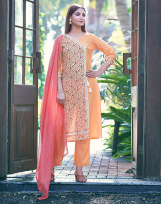 Skylee Women Kurta Pant Dupatta Set
