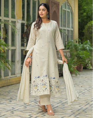 Skylee Women Kurta Pant Dupatta Set