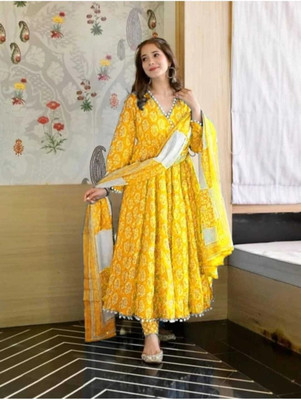 upsara fashion Women Kurta Pant Dupatta Set