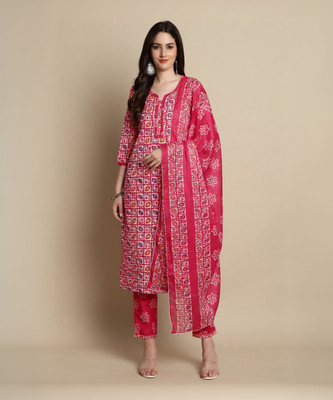 Rajnandini Women Kurta Pant Dupatta Set