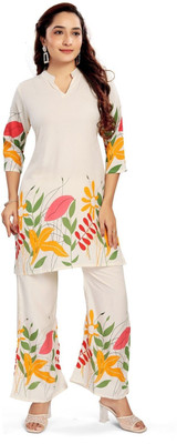 Arira Designs Women Kurta Pant Set
