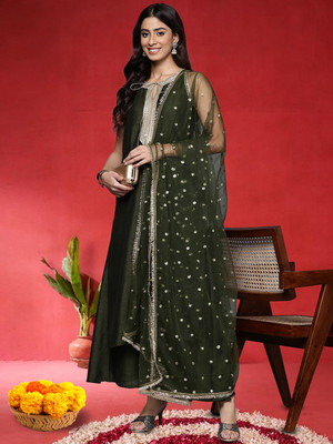 Varanga Women Kurta Pant Dupatta Set