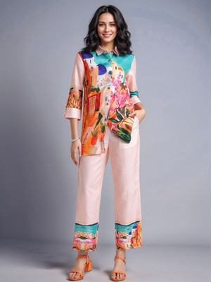 Moda Rapido Women Shirt Pant Set