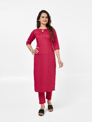 Julee Women Kurti Pant Set