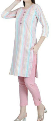 ACE COLLECTION Women Kurta Pant Set