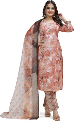 An Creation Women Kurti Pant Dupatta Set