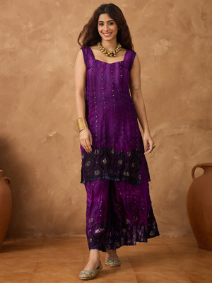 InWeave Women Kurta Palazzo Set