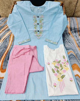 JashnNora Women Kurta Pant Set