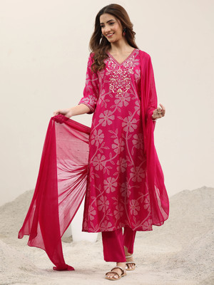 LIBAS Women Kurta Pant Dupatta Set