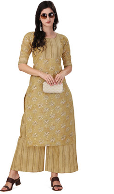 Gitaji Women Kurta Palazzo Set
