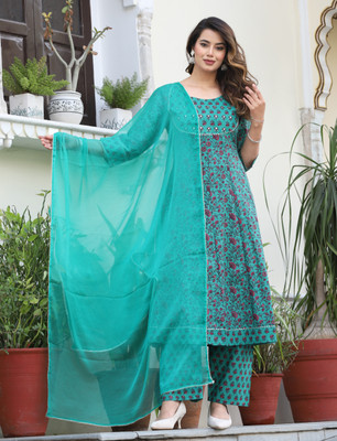 SINGNI Women Kurta Pant Set