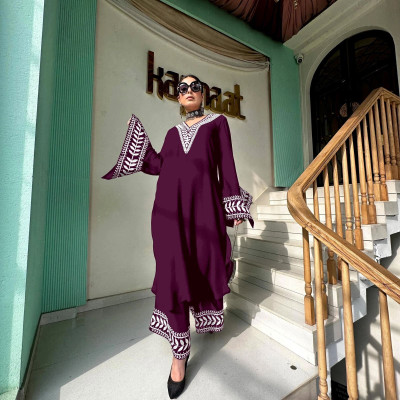 PANJURLI Women Kurta Pant Set