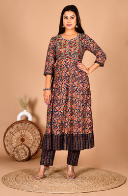 Toflei Women Kurti Pant Dupatta Set