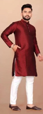 Shree Dutt Creation Men Kurta Pyjama Set