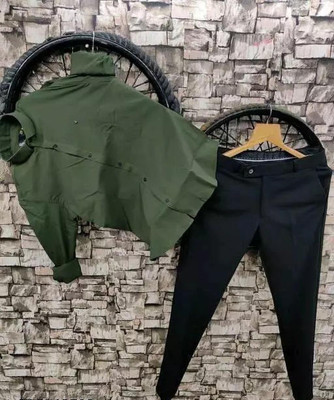 TyrellFashion Men Shirt Pant Set