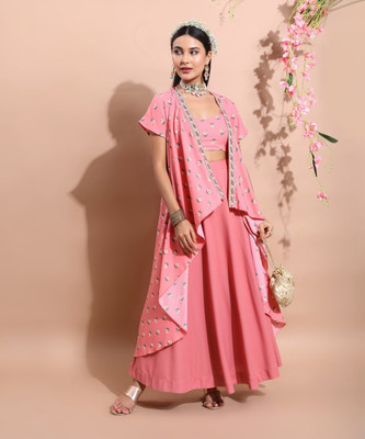 Vishudh Women Kurta Ethnic Jacket Set