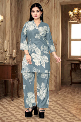 Lucyrao Fashion Women Kurti Pant Set