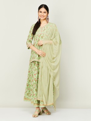 Melange by Lifestyle Women Kurta Churidar Set