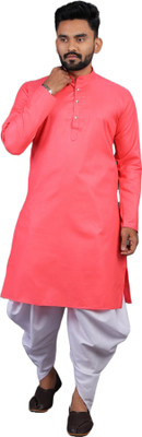 Enmozz Men Kurta Dhoti Pant Set