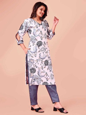 GIVYALECO Women Kurta Pant Set