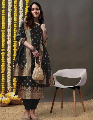 TILKI FASHION Women Kurti Pant Attached Dupatta Set