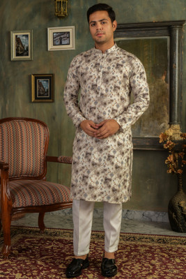 LEMONX Men Kurta Pyjama Set