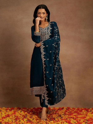 Janardan Women Kurta Pant Dupatta Set