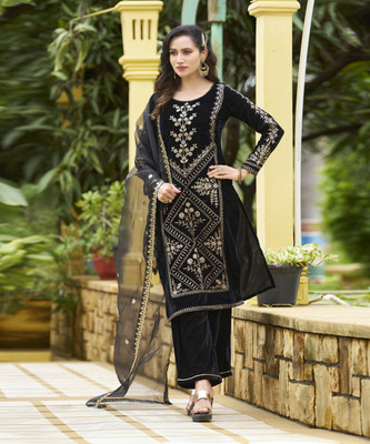 Skylee Women Kurta Pant Dupatta Set