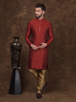 DEYANN Men Kurta Pyjama Set